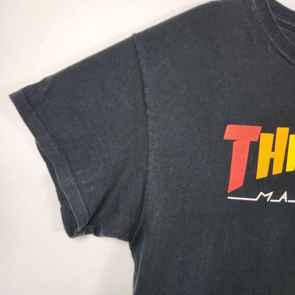 Thrasher Magazine Shirt Men's Sz L Skateboarding Y2k Rainbow VTG 90s Sports Punk - Picture 4 of 9